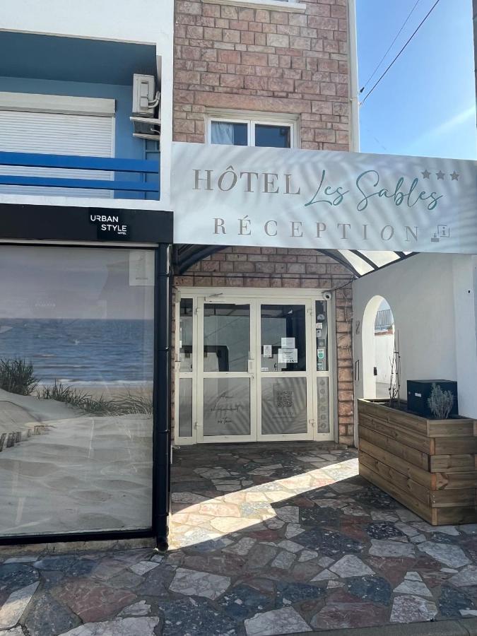 Hotel Les Sables - Urban Style - By Logis Hotels Canet-en-Roussillon Exteriör bild