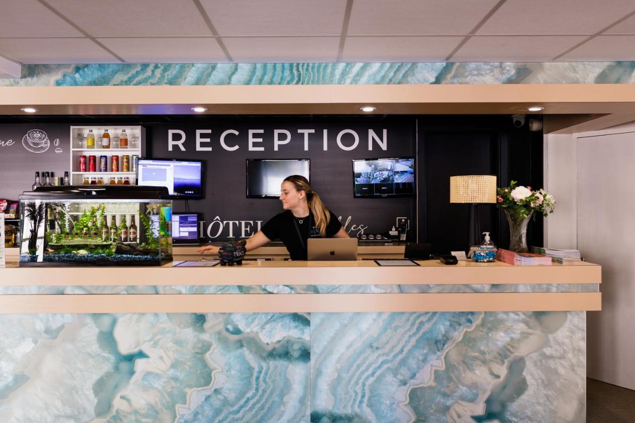Hotel Les Sables - Urban Style - By Logis Hotels Canet-en-Roussillon Exteriör bild